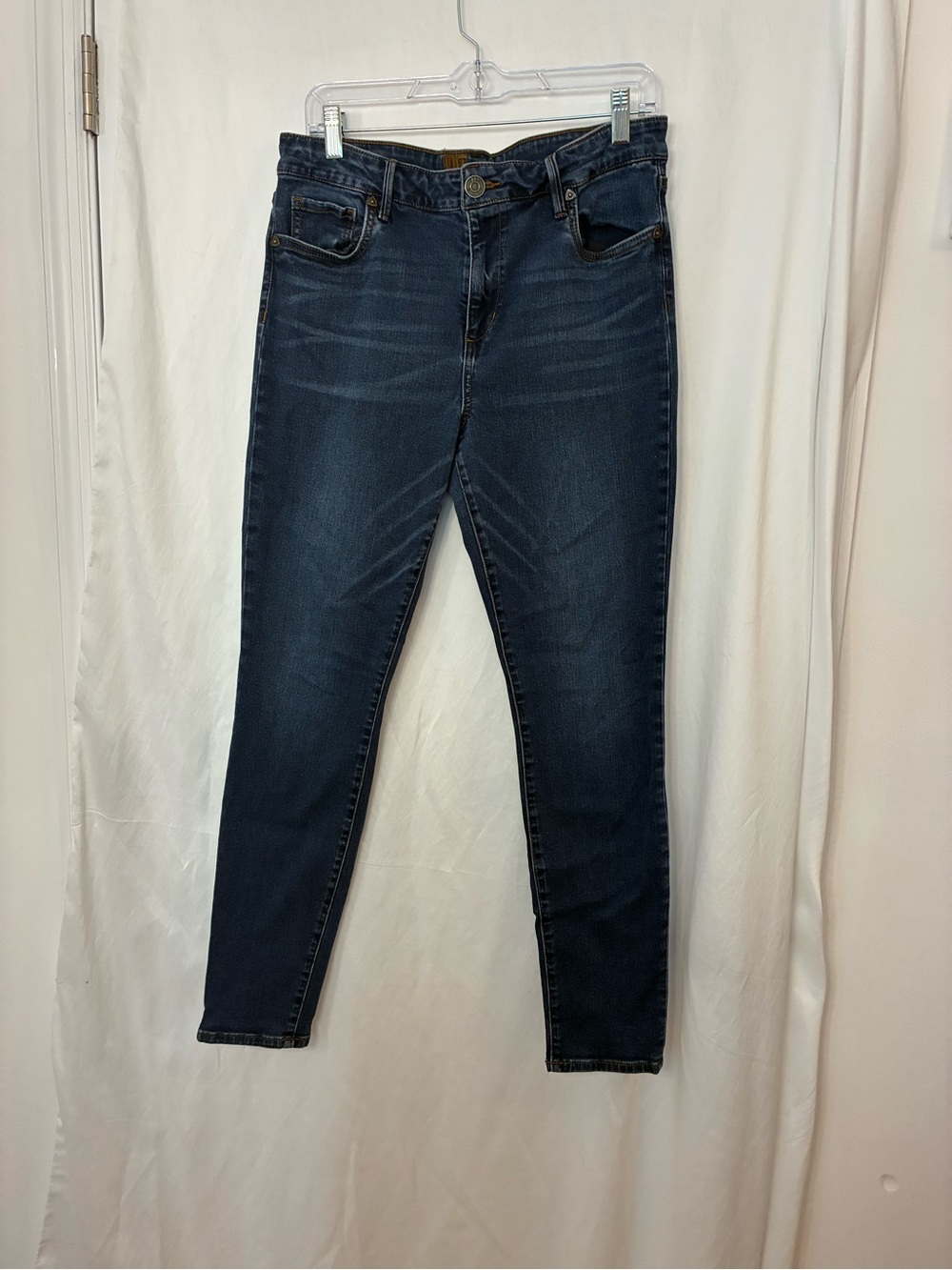 Kut from the Kloth Navy Stretch Skinny Jeans